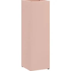 vidaXL Förvaringskrok & Ställ Rosa 15,5 x 15,5 x 49 cm Metall