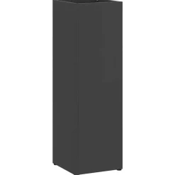Online vidaXL Förvaringskrok & Ställ 15,5 x 15,5 x 49 cm Metall Svart