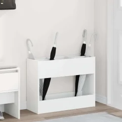 vidaXL Förvaringskrok & Ställ Vit 65 x 24 x 50 cm Konstruerat trä