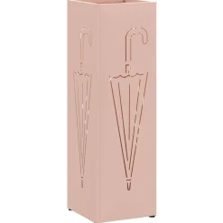 Hot vidaXL Förvaringskrok & Ställ 15,5 x 15,5 x 49 cm Metall Rosa