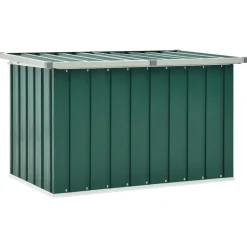 Sale vidaXL Förvaringslåda för trädgården 109x67x65 cm Grön