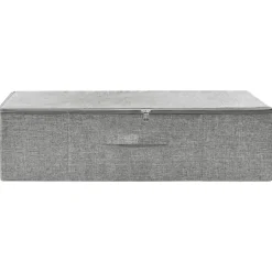 Sale vidaXL Förvaringslåda tyg 70x40x18 cm Grå