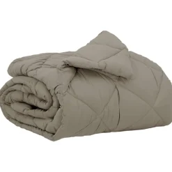 Discount vidaXL Full Års-Duvet 135 x 200 cm Mikrofiber Ljusgrå