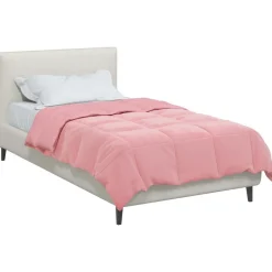 Outlet vidaXL Full Års-Duvet Quiltad 135 x 200 cm Mikrofiber Rosa