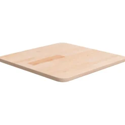 Sale vidaXL Fyrkantig bordsskiva 40x40x1,5 cm obehandlat massiv ek Naturfärg