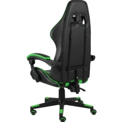 Sale vidaXL Gamingstol svart och konstläder Grön