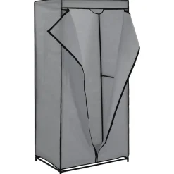 Hot vidaXL Garderob 75x50x160 cm Grå