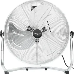 vidaXL Golvfläkt 3 hastigheter 60 cm 115,2 W