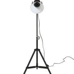 Outlet vidaXL Golvlampa 25 W 35x35x65/95 cm E27 Svart