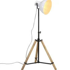 Best vidaXL Golvlampa 25 W 75x75x90-150 cm E27 Vit