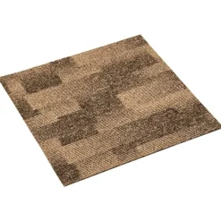 Discount vidaXL Golvmatta 20 pcs 50 x 50 cm PP Brun