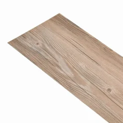 Clearance vidaXL Golvplankor 18 pcs Brun 5,26 m² PVC Brun ek