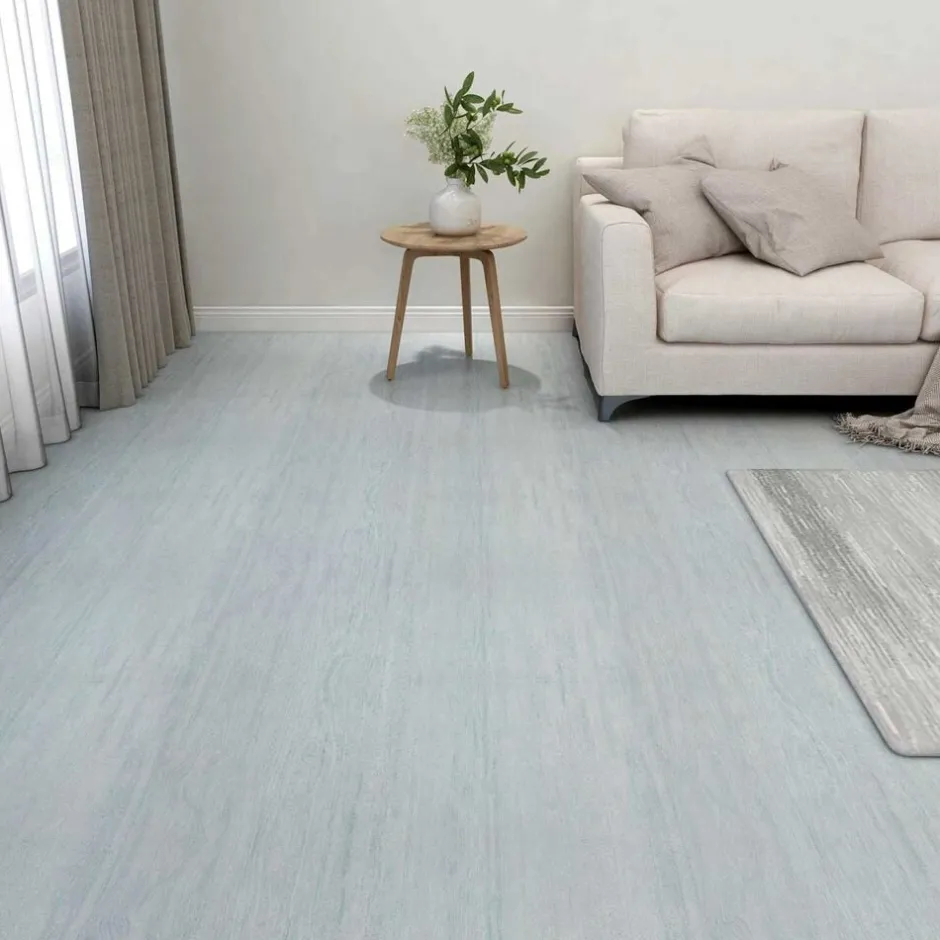 Discount vidaXL Golvplankor 55 pcs 5,11 m² PVC Grön