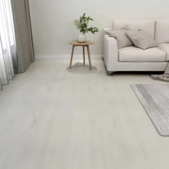 Best vidaXL Golvplankor 55 pcs 5,11 m² PVC Kräm