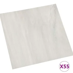 Best vidaXL Golvplankor 55 pcs 5,11 m² PVC Kräm