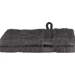 vidaXL Gästhandduk SOLUND 2 pcs Antracit 15 x 21 cm 550 gsm