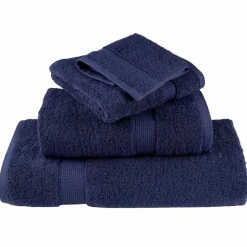 Sale vidaXL Gästhandduk SOLUND 2 pcs Mörkblå 15 x 21 cm 550 gsm Marinblå
