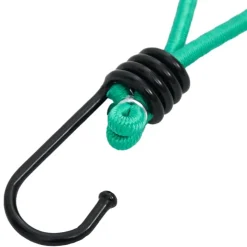 vidaXL Gummistroppar med krok 20 st 15 cm