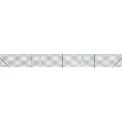 vidaXL Gunnebostängsel med stolpsko grön 0,8x10 m