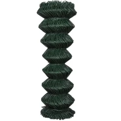 Clearance vidaXL Gunnebostängsel stål 1,25x15 m Grön