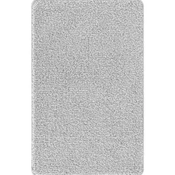 vidaXL Halkfri Badmatta Grå 50 x 80 cm PP