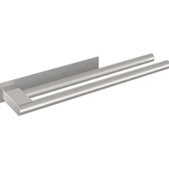 vidaXL Handdukshållare 40 x 9 x 4 cm Rostfritt stål Silver