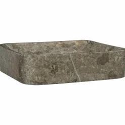 Hot vidaXL Handfat 40x40x10 cm marmor Grå