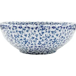 Sale vidaXL Handfat vit och rund Φ41x14 cm keramik Blå
