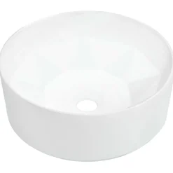 New vidaXL Handfat 36x14 cm keramik Vit