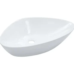 vidaXL Handfat 58,5x39x14 cm keramik vit