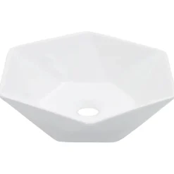 Sale vidaXL Handfat 41x36,5x12 cm keramik Vit