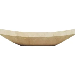 Clearance vidaXL Handfat 50x35x12 cm marmor gräddvit Kräm