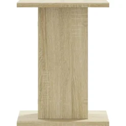 Outlet vidaXL Högtalarställ 2 st 30x30x40 cm konstruerat trä Sonoma ek
