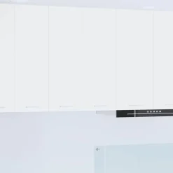 vidaXL Hängande skåp med lagring Vit 60 x 31 x 80 cm Konstruerat trä