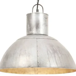 Sale vidaXL Hänglampa 25 W rund 48 cm E27 Silver