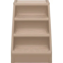 Outlet vidaXL Hopfällbar hundtrappa 62x40x49,5 cm Brun