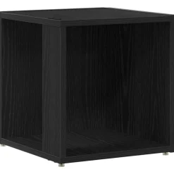 Best vidaXL Hörnhyllor 33 x 33 x 34,5 cm Konstruerat trä Svart ek