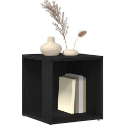 Best vidaXL Hörnhyllor 33 x 33 x 34,5 cm Konstruerat trä Svart ek