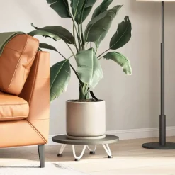 vidaXL Hårnålsben för soffbord 4 st vita 10 cm massivt stål