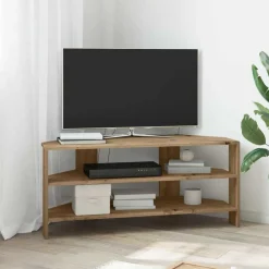 Discount vidaXL HörnTVSkåp 102x40,5x45cm Konstruerat trä artisan ek