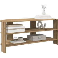 Discount vidaXL HörnTVSkåp 102x40,5x45cm Konstruerat trä artisan ek