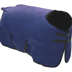 vidaXL Hästdyna Mörkgrön och svart 75 cm Polyester