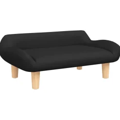 New vidaXL Hundbädd 70x40x24 cm tyg Svart