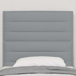 Clearance vidaXL Huvudgavel 80 cm tyg Ljusgrå