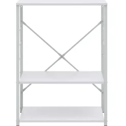 vidaXL Hylla för mikrovågsugn vit 60x39,6x79,5 cm konstruerat trä