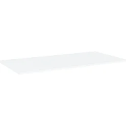 vidaXL Hyllplan 4 st vit 80x20x1,5 cm konstruerat trä