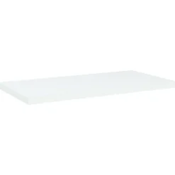 vidaXL Hyllplan 4 st vit 40x20x1,5 cm konstruerat trä