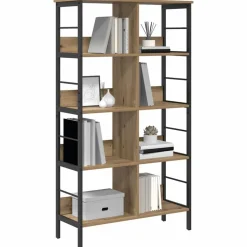vidaXL Hyllsystem Artisan Ek 82 x 32 x 144,5 cm Konstruerat trä