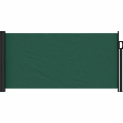 vidaXL Indragbar sidomarkis mörkgrön 100x300 cm