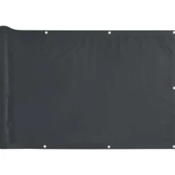 vidaXL Insynsskydd för balkong antracit 300x75 cm PVC
